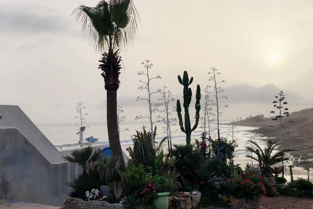 Superbe Appartement Pied Et Vue Sur Mer Taghazout Ngoại thất bức ảnh